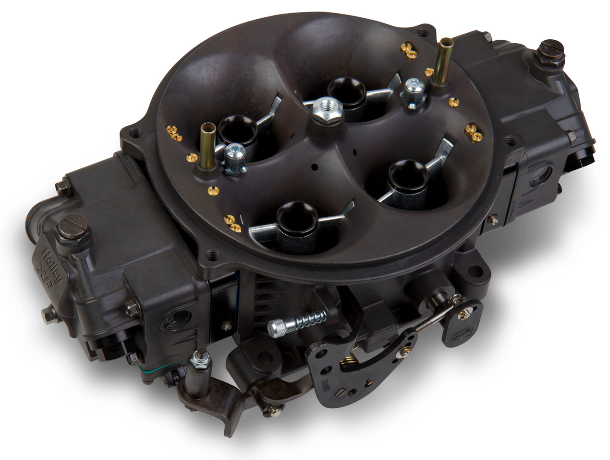 Holley® #0-80902HB Gen 3 Ultra Dominator 4-Barrell Carburetor (1050 CFM - 4500 - Mechanical Secondaries - Hard Core Gray - Gasoline)
