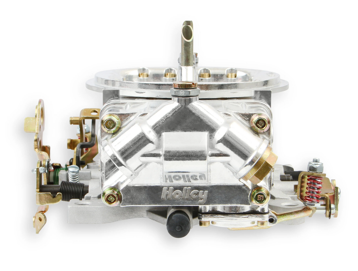 Holley® #0-82951SA Aluminum Street HP Carburetor (950 CFM - 4150 - Mechanical Secondaries - Shiny - Gasoline)
