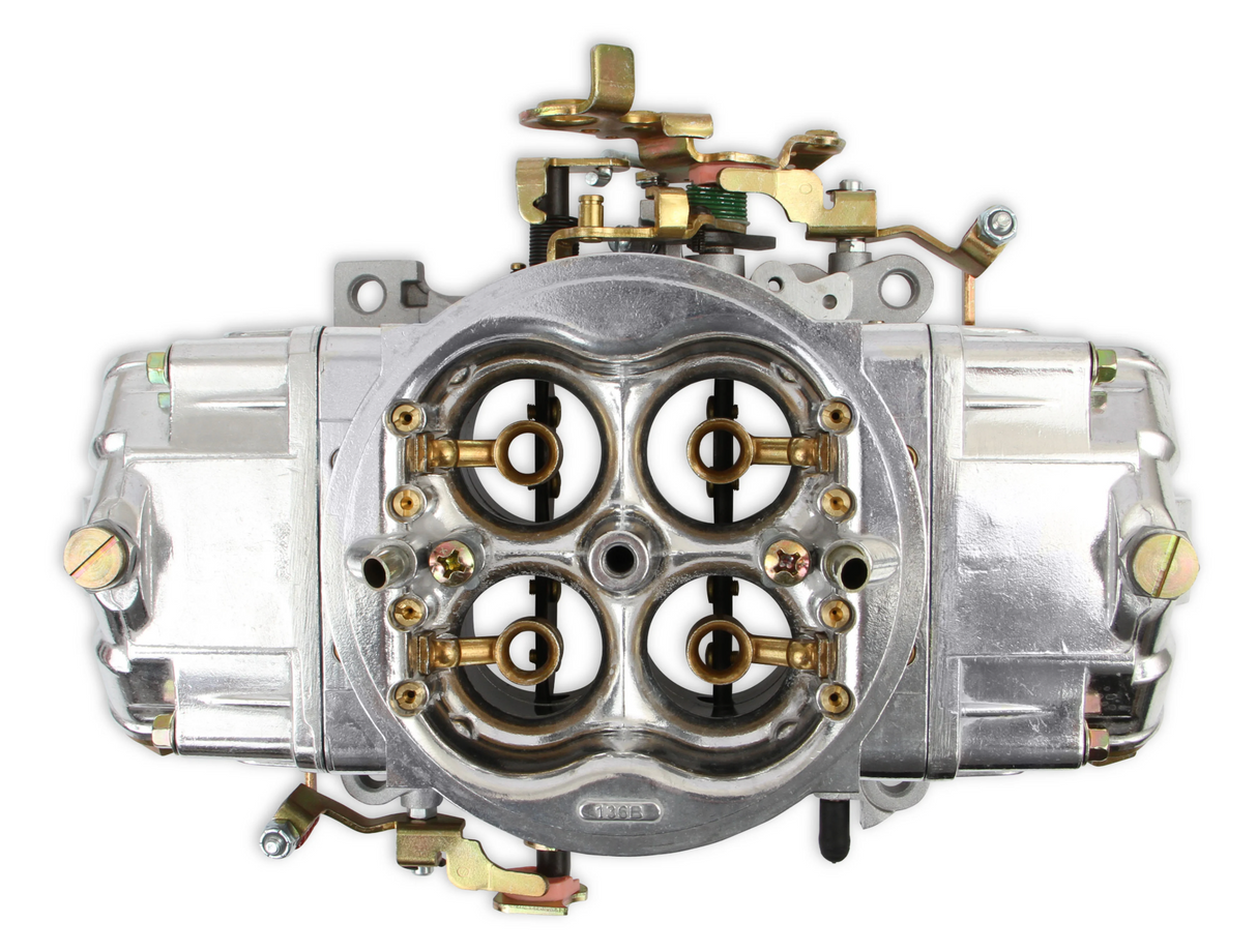 Holley® #0-82951SA Aluminum Street HP Carburetor (950 CFM - 4150 - Mechanical Secondaries - Shiny - Gasoline)