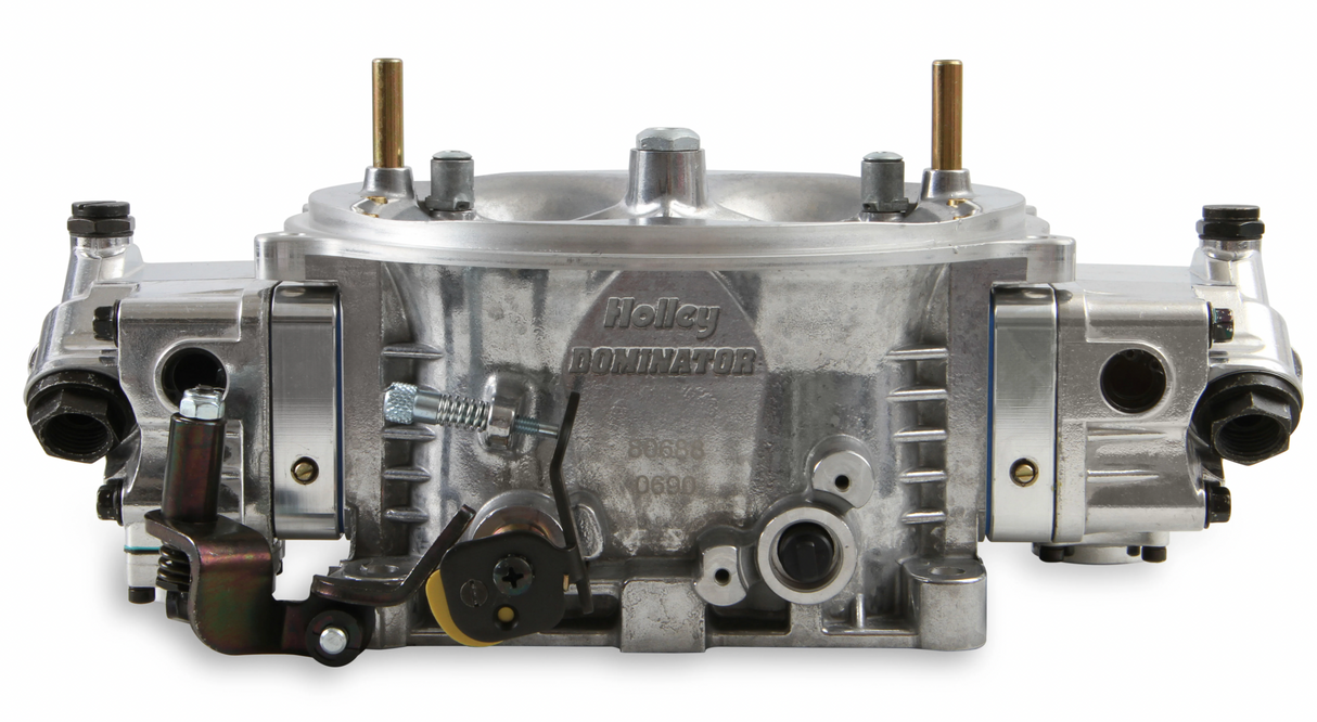 Holley® #0-80688 Dominator SP 4-Barrell Carburetor (1050 CFM - 4500 - Mechanical Secondaries - Shiny - Gasoline)