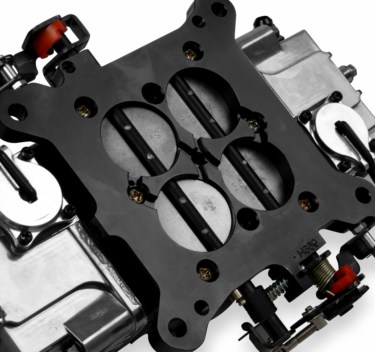 Holley® #0-80813BKX Aluminum Ultra XP Circle Track Carburetor (750 CFM - 4150 - Mechanical Secondaries - Shiny - Gasoline)