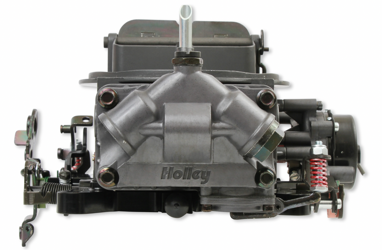 Holley® #0-76850HB Ultra Double Pumper Carburetor (850 CFM - 4150 - Mechanical Secondaries - Hard Core Gray - Gasoline)