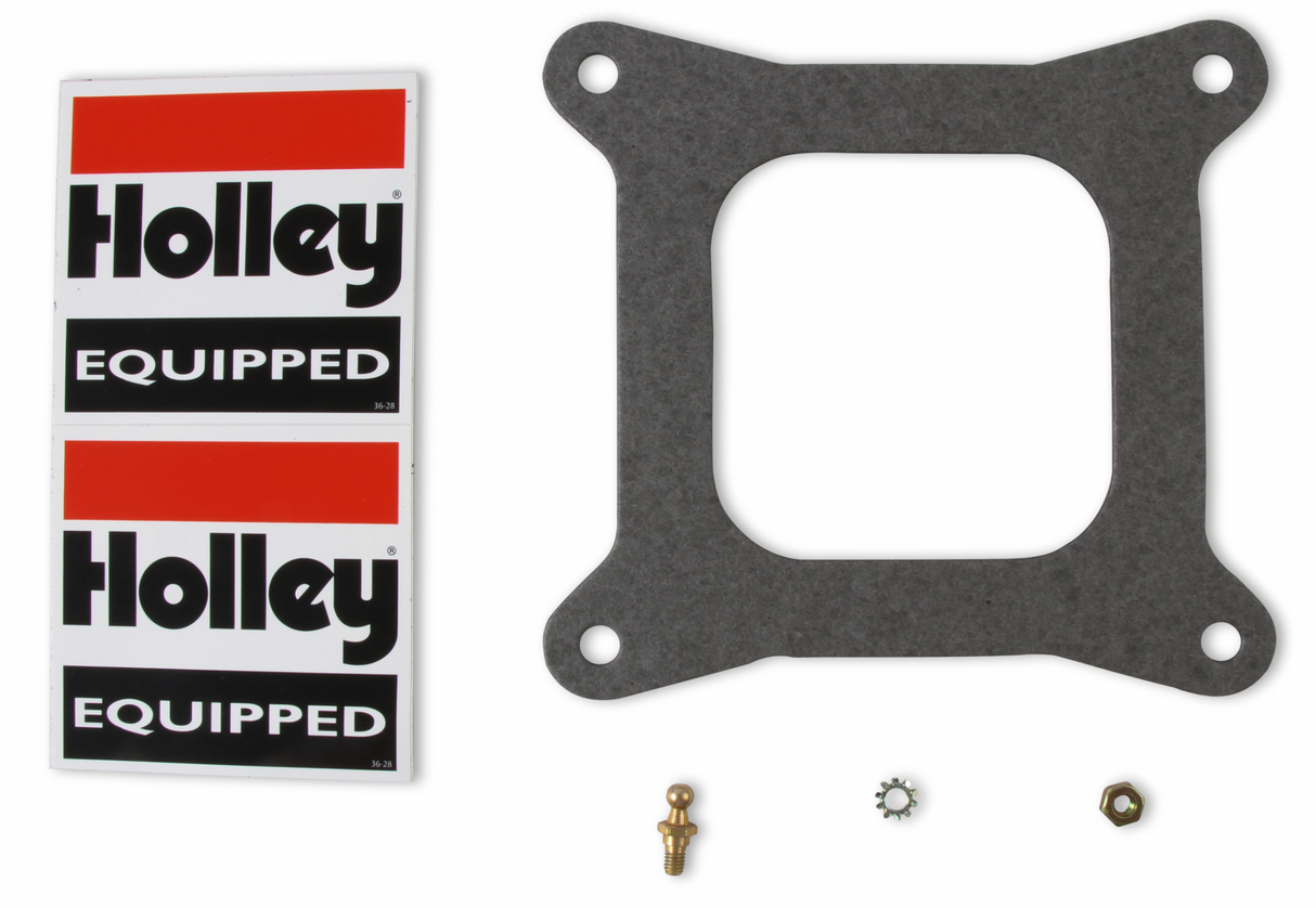 Holley® #0-80573S Supercharger Double Pumper Carburetor - Draw-Thru (750 CFM - 4150 - Mechanical Secondaries - Shiny - Gasoline)