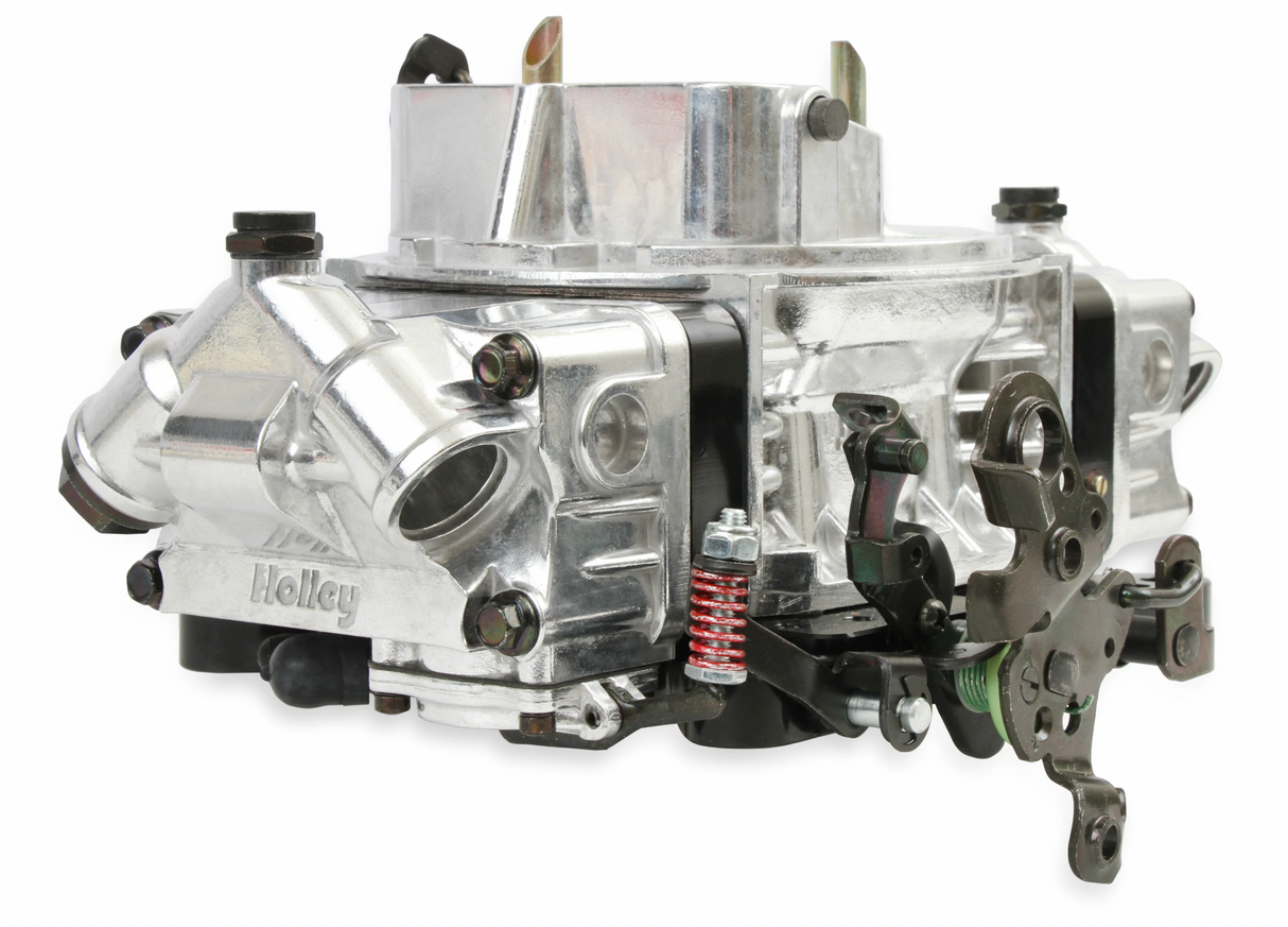 Holley® #0-76750BK Ultra Double Pumper Carburetor (750 CFM - 4150 - Mechanical Secondaries - Shiny - Gasoline)