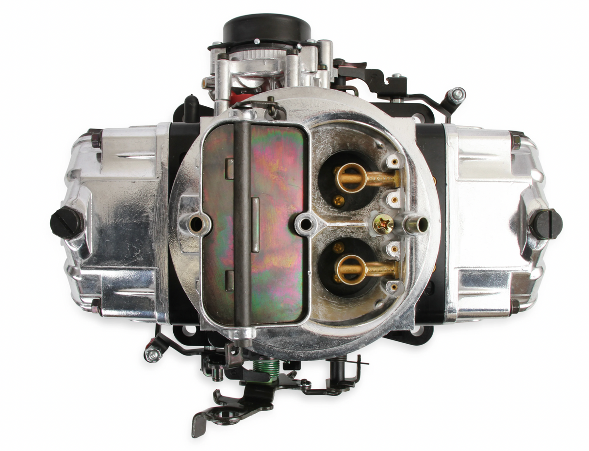 Holley® #0-76750BK Ultra Double Pumper Carburetor (750 CFM - 4150 - Mechanical Secondaries - Shiny - Gasoline)