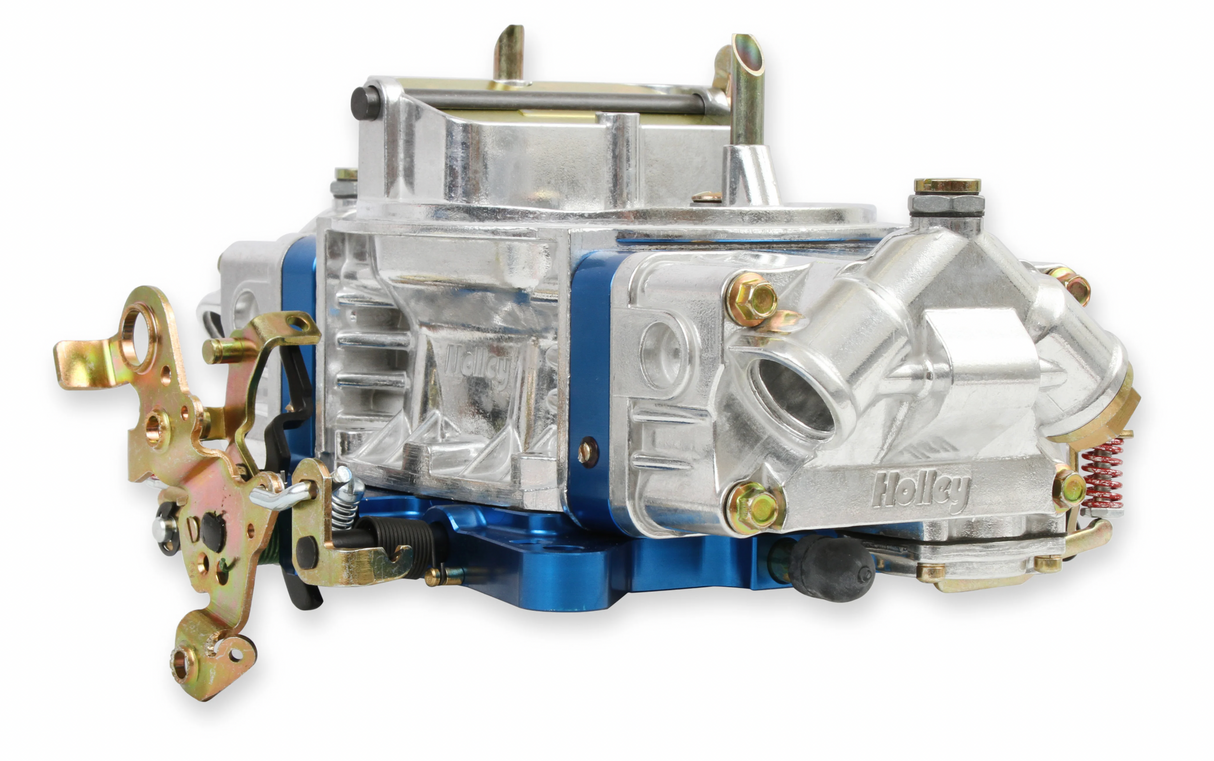 Holley® #0-76750BL Ultra Double Pumper Carburetor (750 CFM - 4150 - Mechanical Secondaries - Shiny - Gasoline)