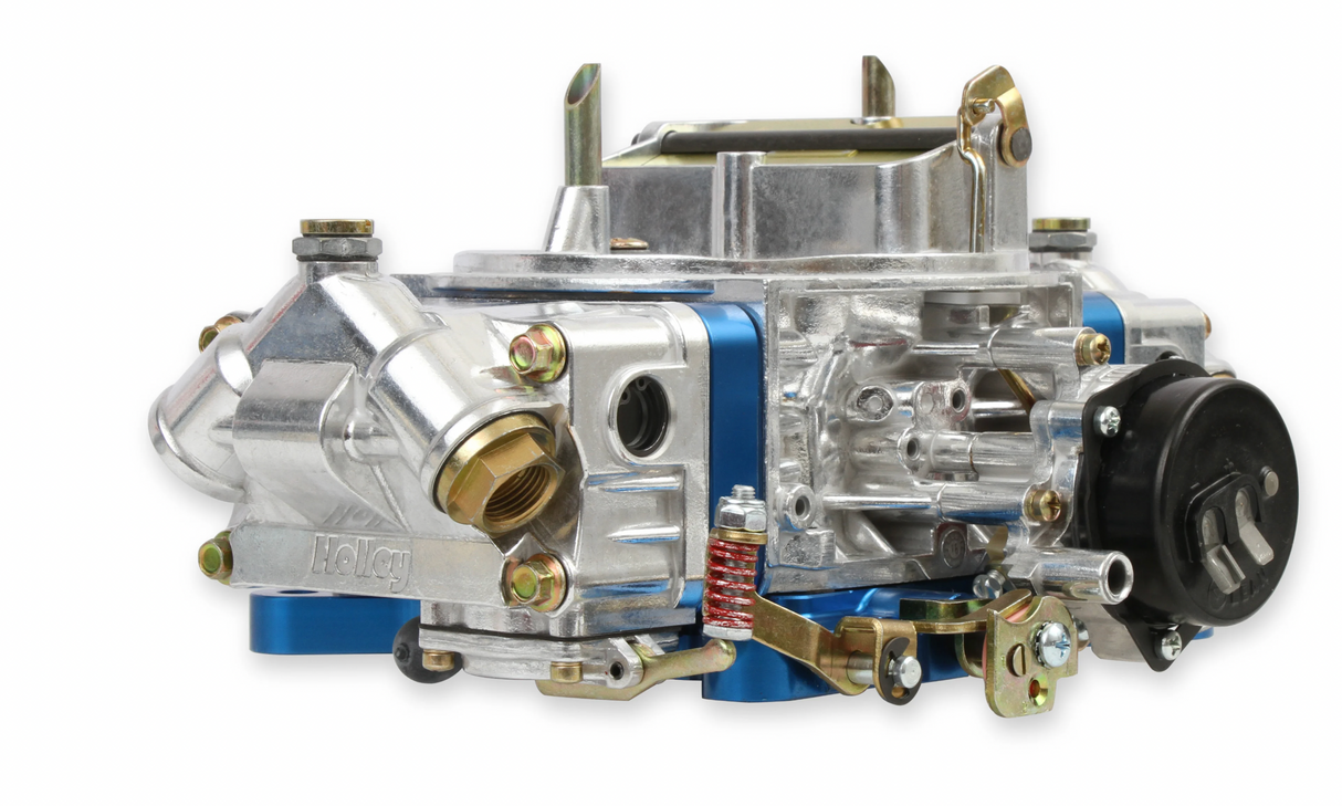 Holley® #0-76750BL Ultra Double Pumper Carburetor (750 CFM - 4150 - Mechanical Secondaries - Shiny - Gasoline)