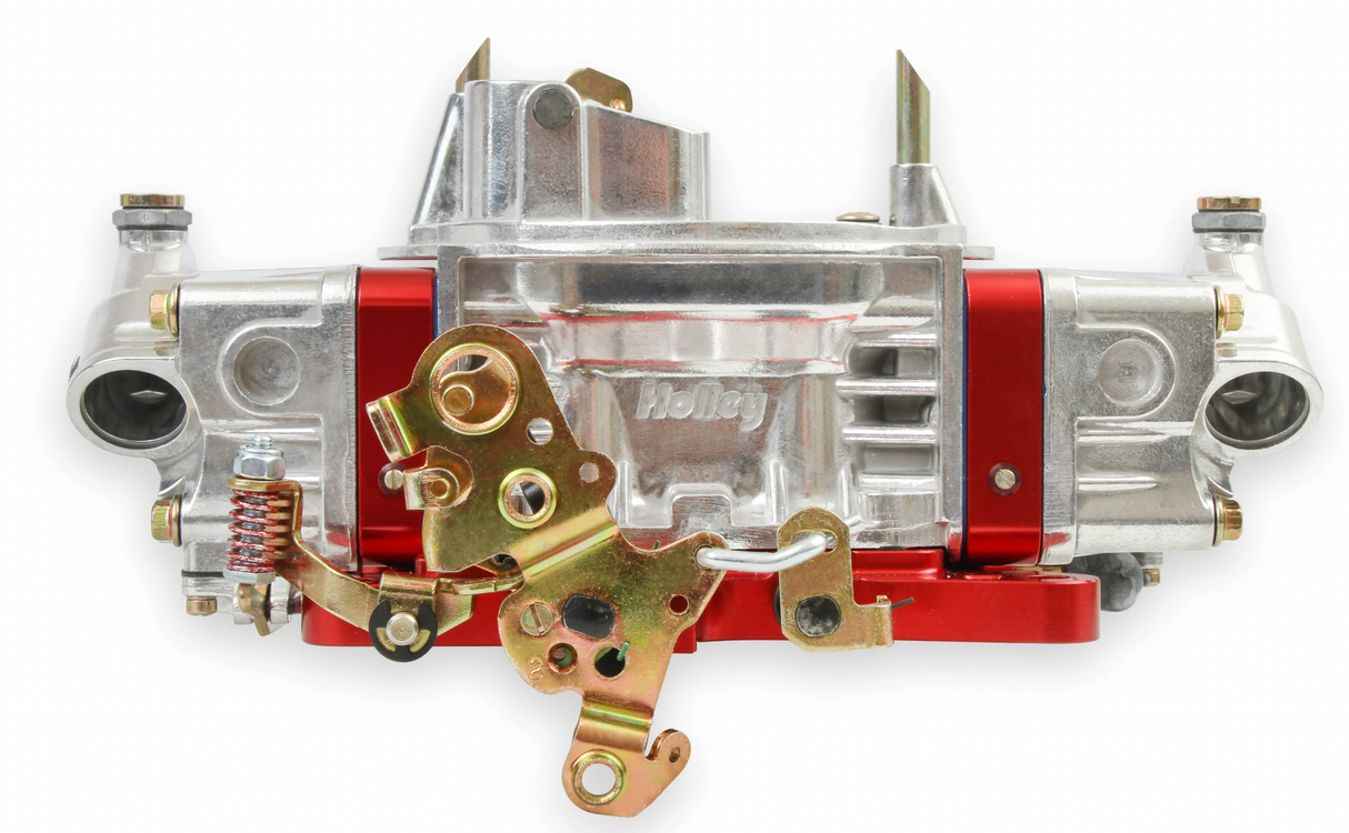 Holley® # 0-76750RD Ultra Double Pumper Carburetor (750 CFM - 4150 - Mechanical Secondaries - Shiny - Gasoline)