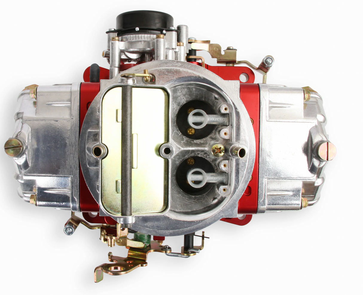 Holley® # 0-76750RD Ultra Double Pumper Carburetor (750 CFM - 4150 - Mechanical Secondaries - Shiny - Gasoline)