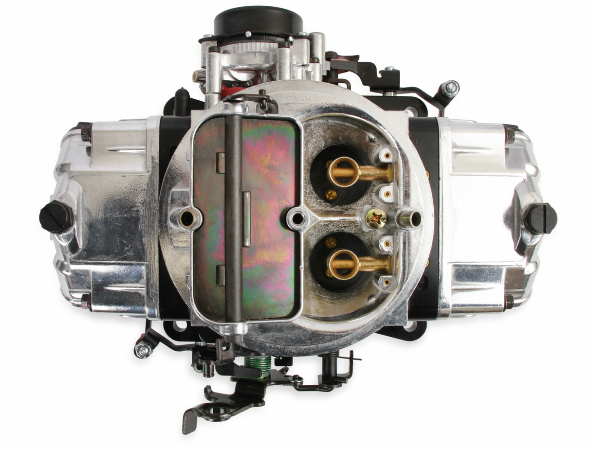 Holley® #0-76650BK Ultra Double Pumper Carburetor (650 CFM - 4150 - Mechanical Secondaries - Shiny - Gasoline)
