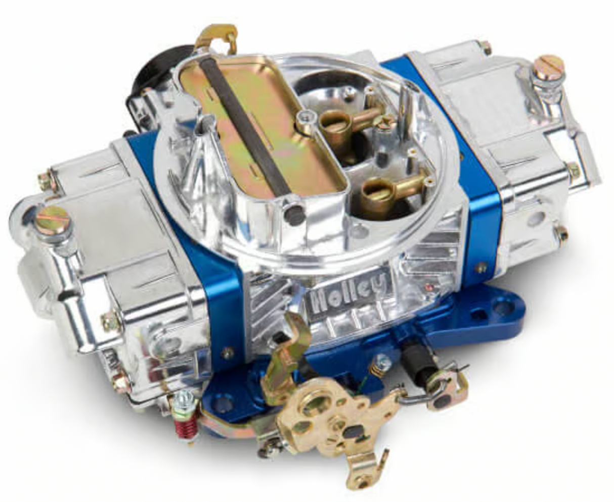 Holley® #0-76850BL Ultra Double Pumper Carburetor (850 CFM - 4150 - Mechanical Secondaries - Shiny - Gasoline)