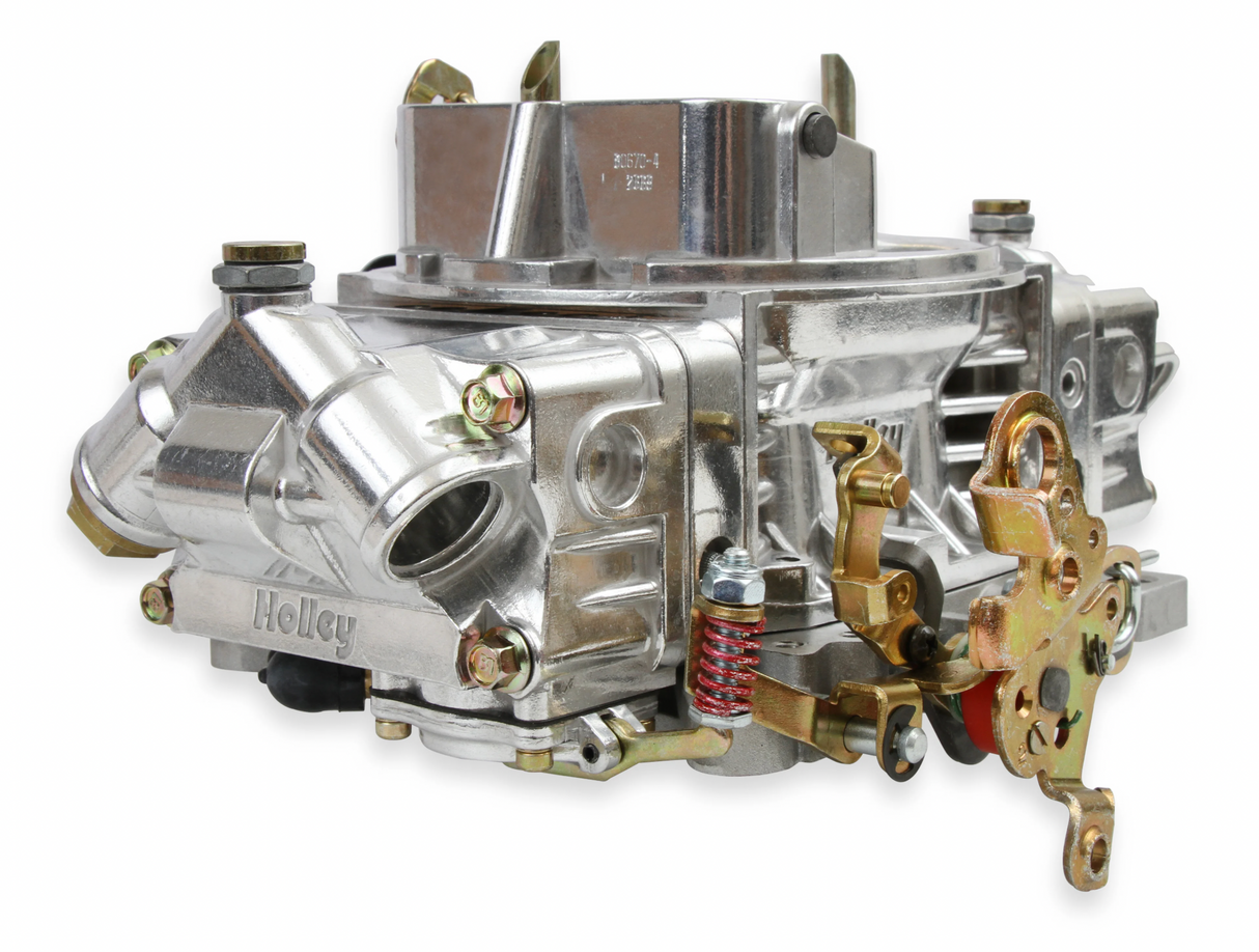 Holley® #0-83870 Street Avenger - Aluminum Carburetor (870 CFM - 4150 - Vacuum Secondaries - Shiny - Gasoline)