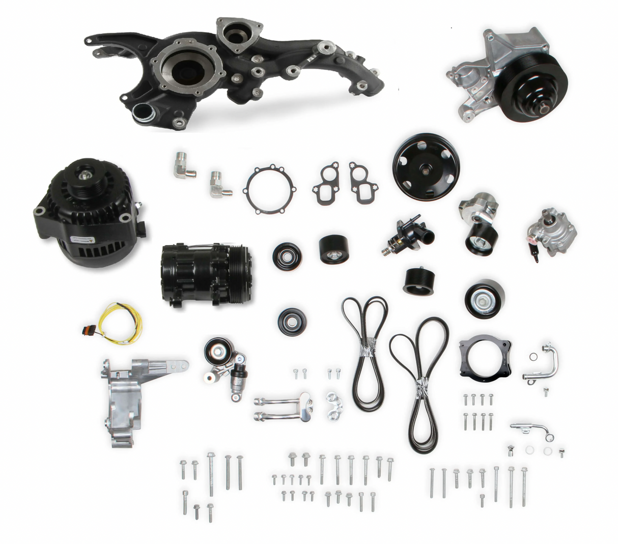 Holley® #20-230BK 2019 Corvette ZR1 LT5 Mid-Mount Complete Drive System