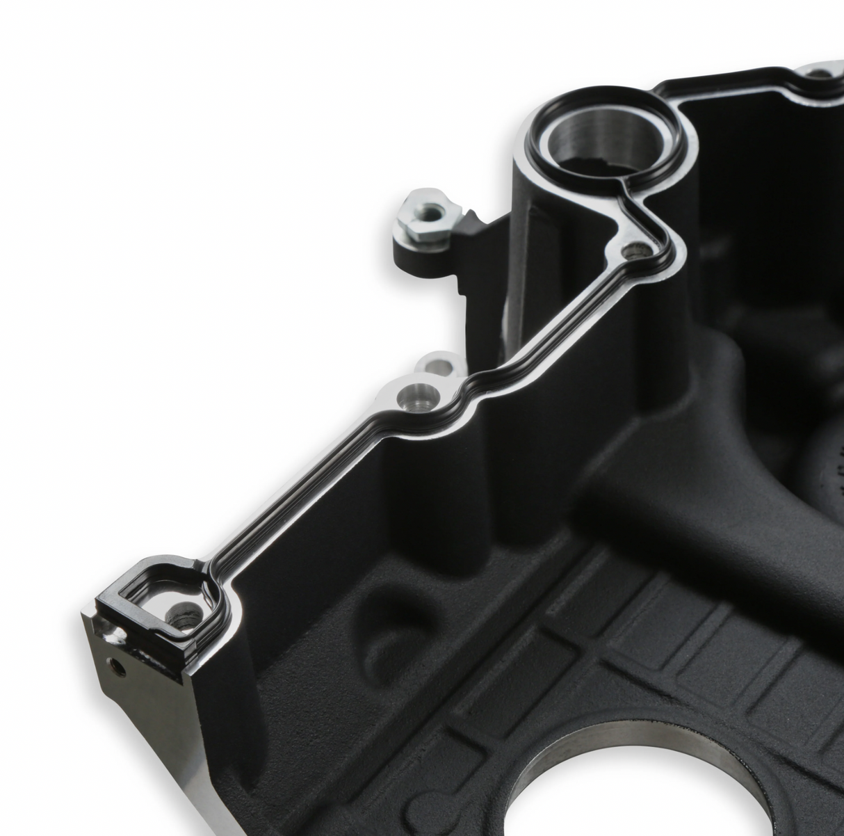 Holley® #20-293BK (09-23) GEN III HEMI VVT Premium Black Mid-Mount Complete Drive System with SFI Certified Damper