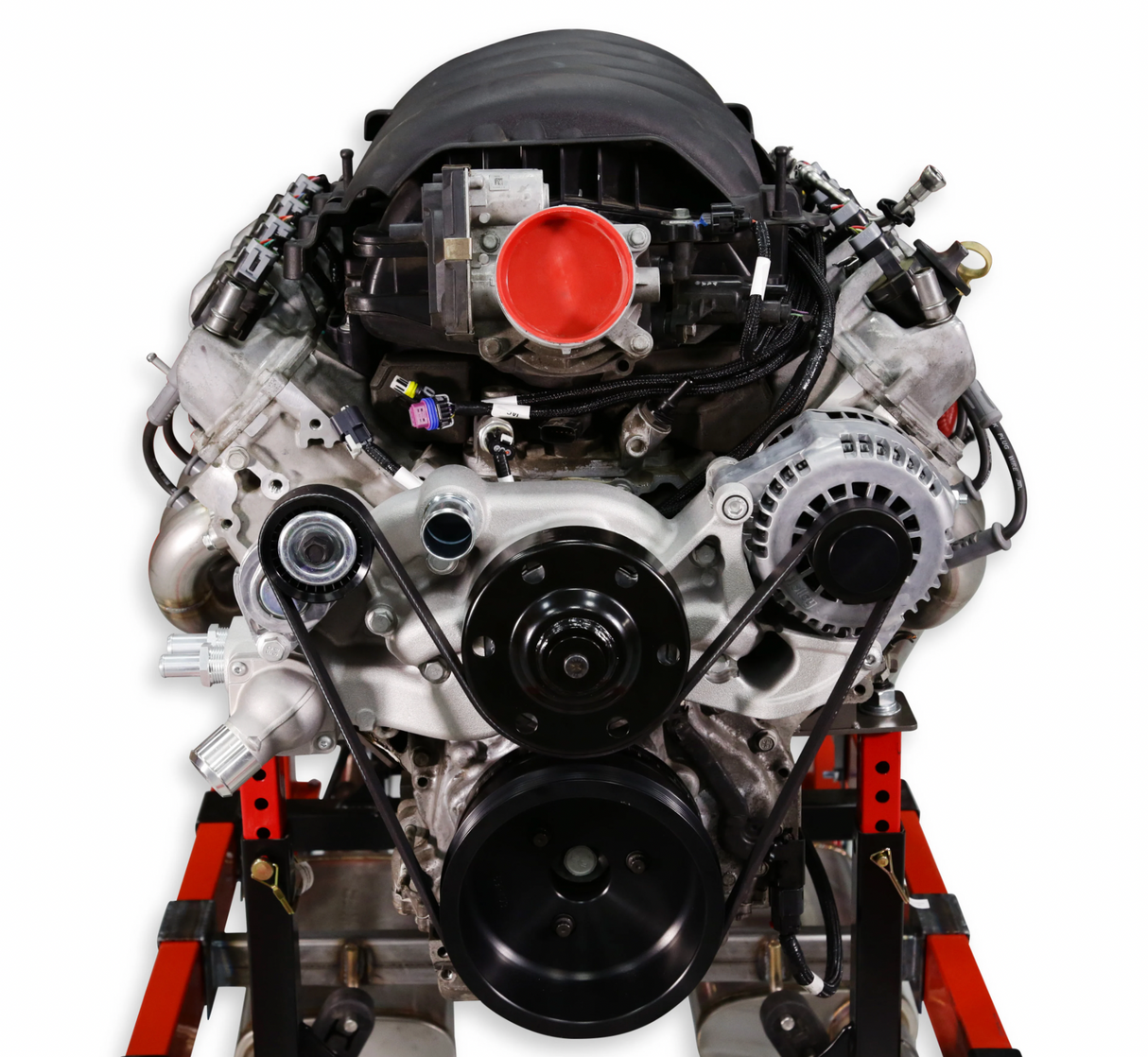 Holley® #20-202P Camaro/Corvette GEN V LT1 Polished Mid-Mount Racing Drive System Holley® #20-202P
