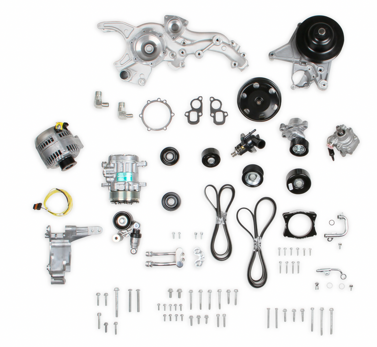 Holley® #20-221 CTS-V/Camaro/Corvette LT4 Premium Mid-Mount Complete Drive System