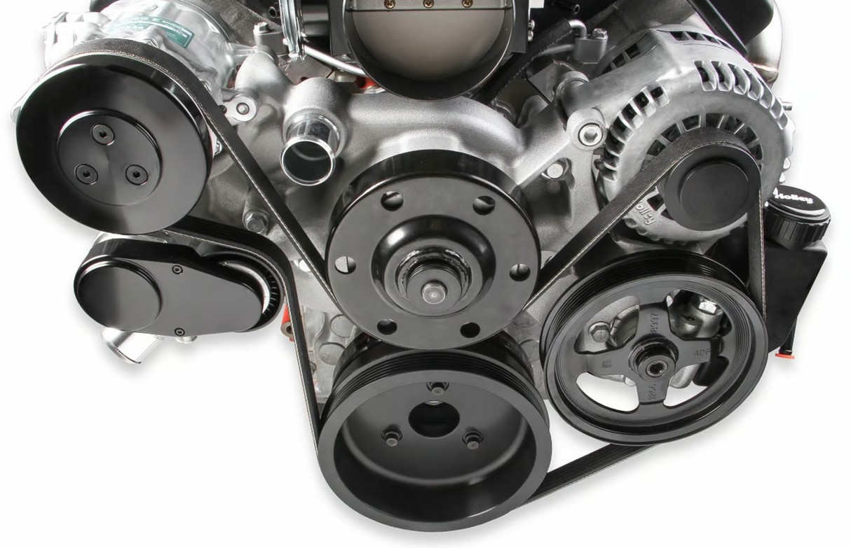 Holley® #20-220BK GM GEN V LT4 Wet Sump Mid-Mount Complete Drive System