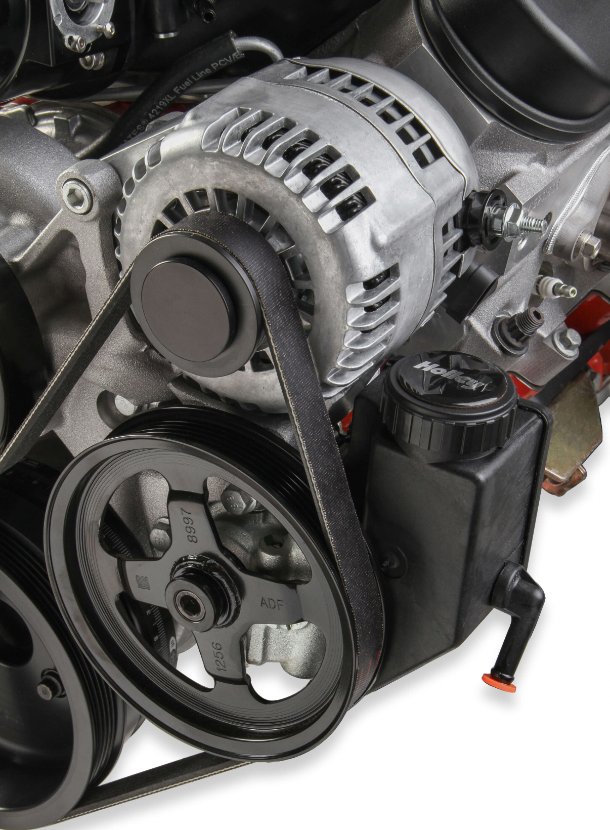 Holley® #20-201 GEN V LT1 Premium Natural Cast Mid-Mount Race Drive System