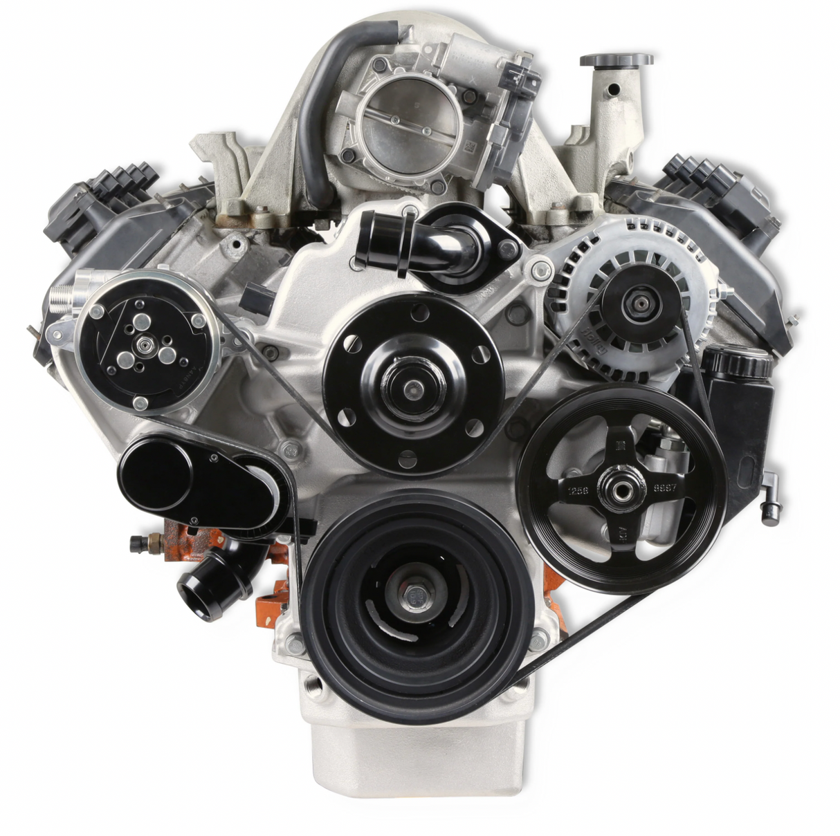 Holley® #20-290 (03-08) GEN III HEMI NON-VVT Natural Cast Mid-Mount Complete Drive System with Cast Damper
