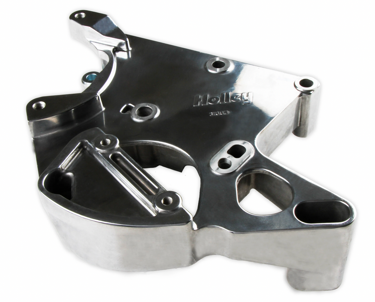 Holley® #20-137P GM LS/LT Polished High-Mount Complete Drive Kit