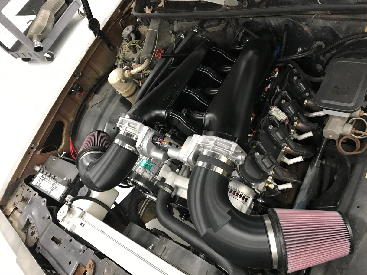 Holley® #820241 GM LS1/LS2/LS6 102mm Sniper EFI Fabricated Dual Plenum Intake Manifold