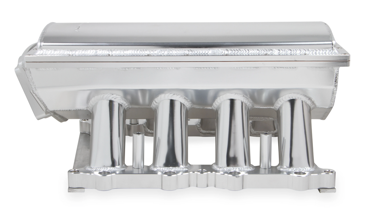Holley® #833151 (11-14) Mustang/F-150 5.0L Silver Sniper EFI Fabricated Race Intake Manifold with Fuel Rail Kit
