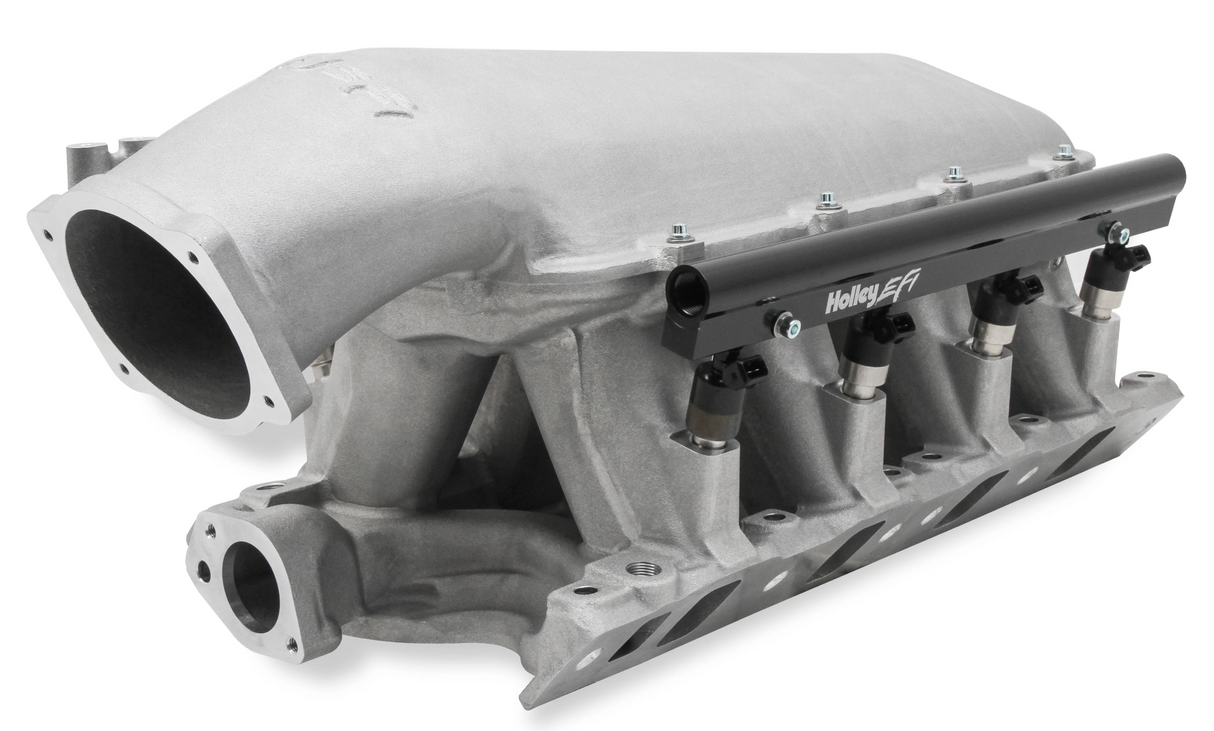 Holley® #300-241 Ford 351 Windsor Ford Hi-Ram EFI Manifold with 95mm LS Throttle Body Flange Top