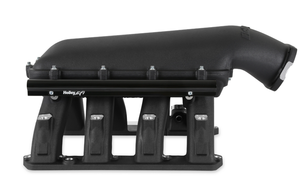 Holley® #300-658BK Gen III Hemi Hi-Ram EFI Intake Manifold (80/92mm Mopar Throttle Bodies)