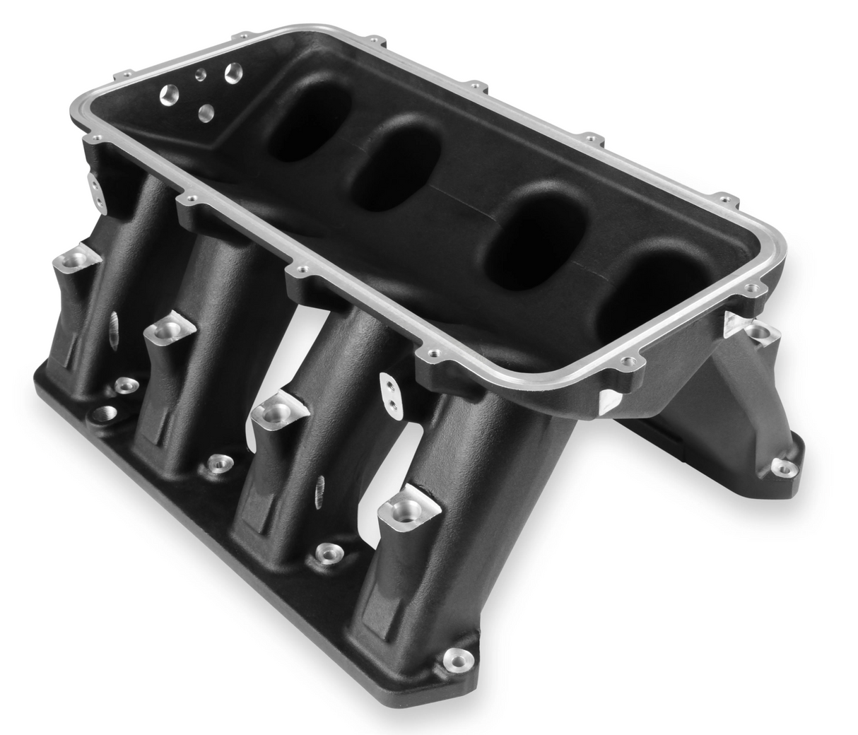 Holley® #300-651BK Gen III Hemi Hi-Ram EFI Manifold (105mm LS Style Throttle Body)