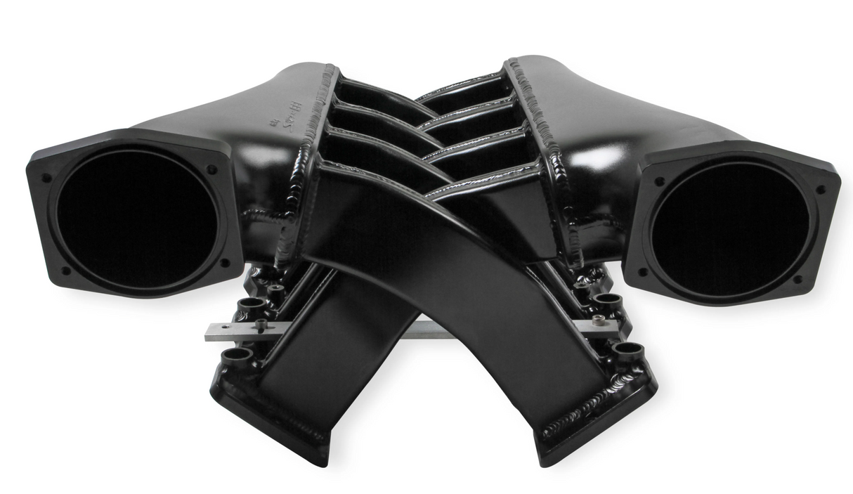 Holley® #820202 GM LS1/LS2/LS6 102MM Sniper EFI Fabricated Intake Manifold Dual Plenum with Fuel Rail Kit