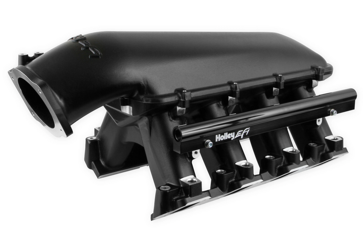 Holley® #300-124BK GM LS7 Black Hi-Ram EFI Intake Manifold for LS 92MM Throttle Body