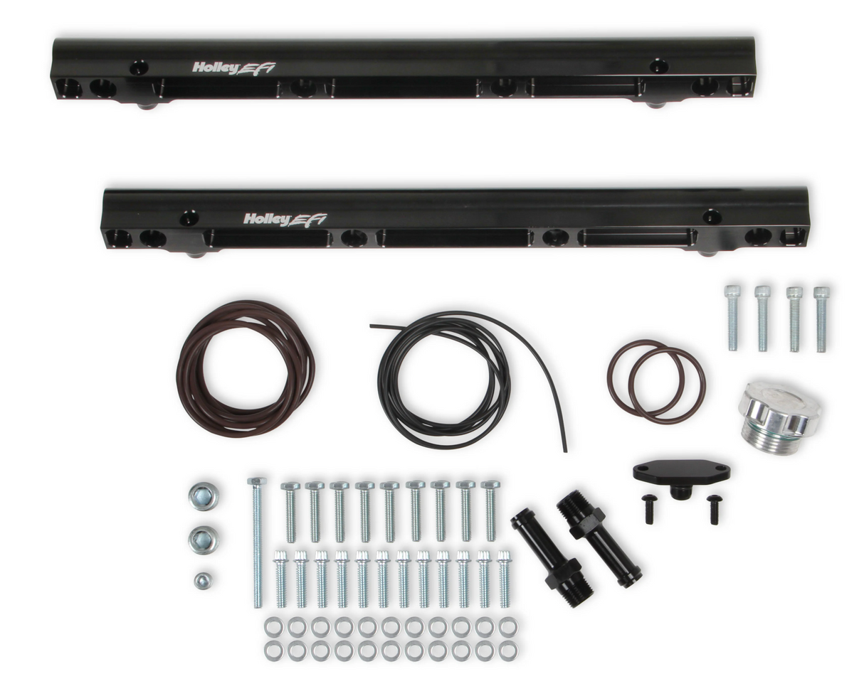 Holley® #300-651 Gen III Hemi Cast Hi-Ram EFI Manifold for 105MM LS Style Throttle Body