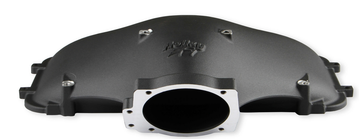 Holley® #300-308BK 8.2" SBF Ford Hi-Ram Intake Manifold with 105mm 1986-95 Ford 5.0 Throttle Body Flange Side Mount Top