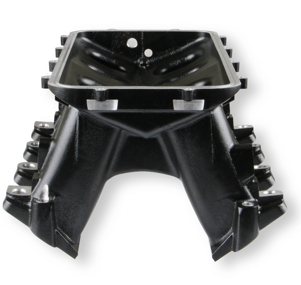 Holley® #300-123BK GM LS1/LS2/LS6 Black Cathedral Port EFI Intake Manifold for 105MM LS Throttle Body