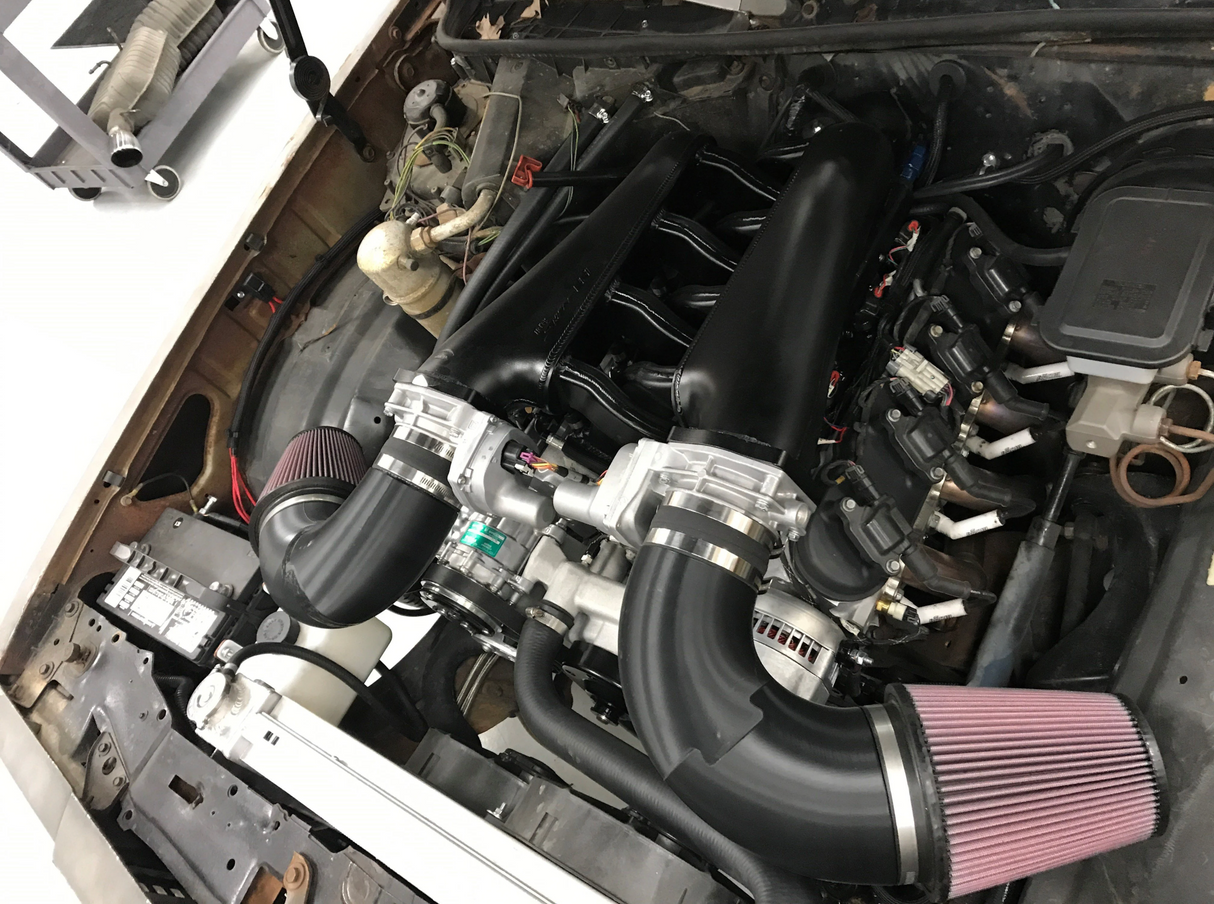 Holley® #822202 GM LS3/L92 92MM Black Sniper EFI Fabricated Intake Manifold Dual Plenum