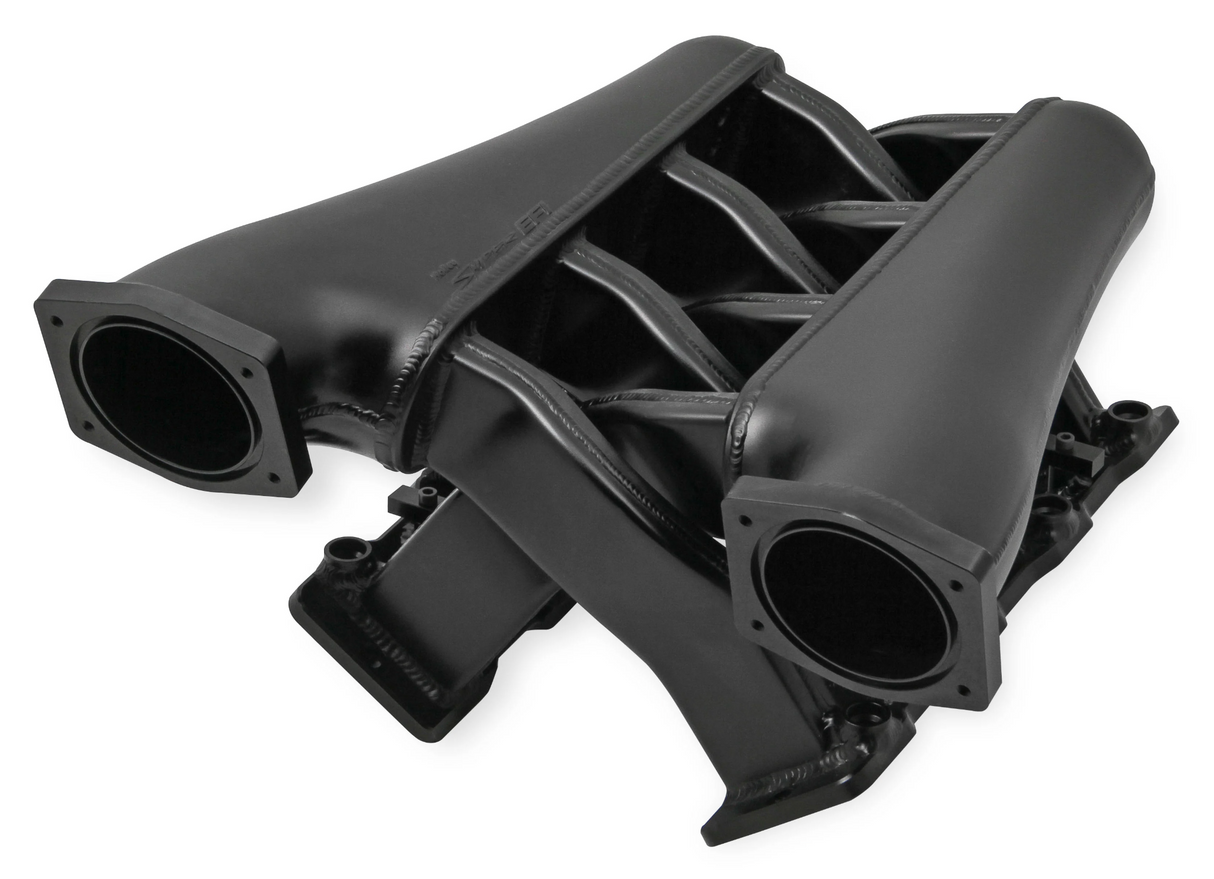 Holley® #822202 GM LS3/L92 92MM Black Sniper EFI Fabricated Intake Manifold Dual Plenum