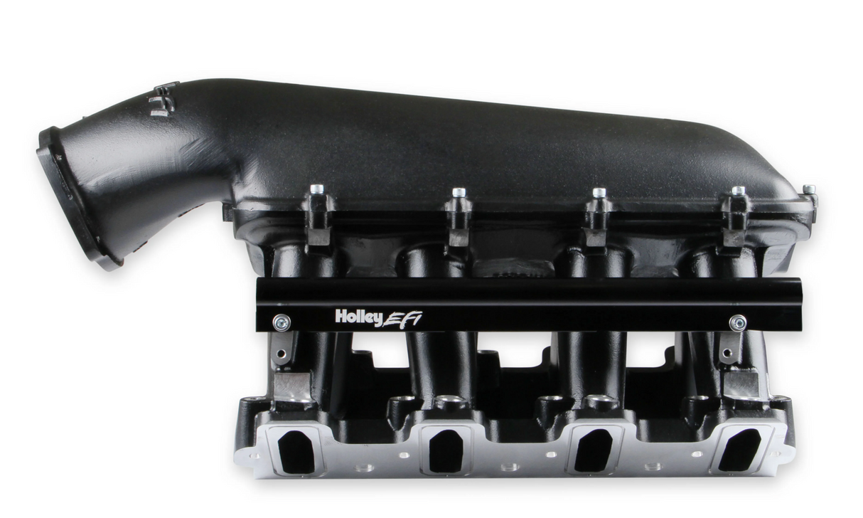 Holley® #300-122BK GM LS1/LS2/LS6 Cathedral Port EFI Intake Manifold for 92mm LS Throttle Body