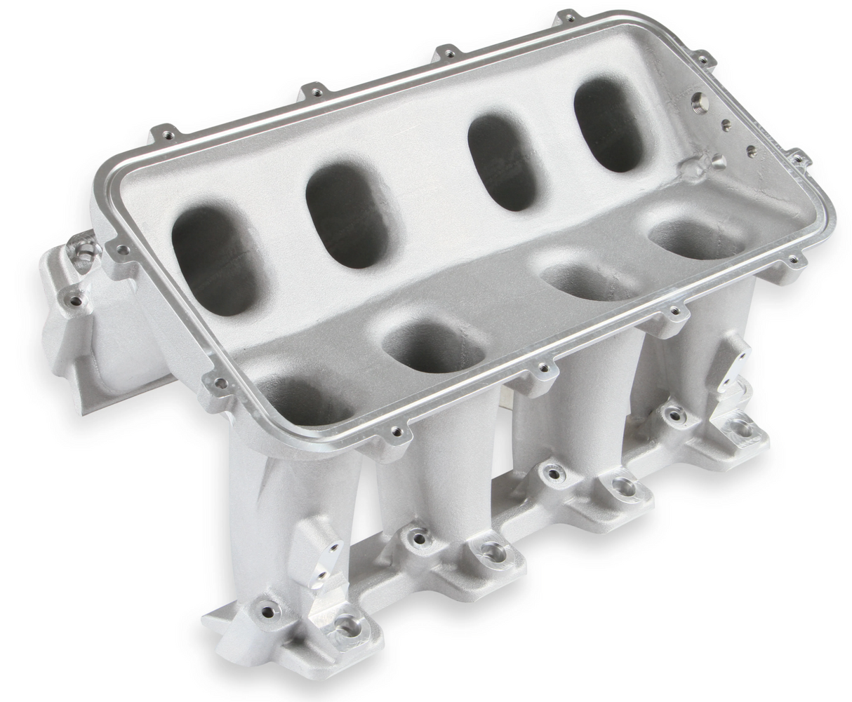 Holley® #300-117 GM LS3/L92 EFI Hi-Ram Intake for 105mm GM LS Throttle Body with Longitudinal Mount Plenum Top