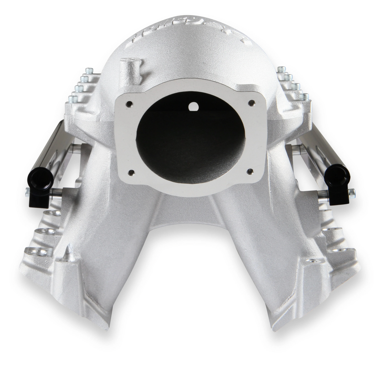 Holley® #300-117 GM LS3/L92 EFI Hi-Ram Intake for 105mm GM LS Throttle Body with Longitudinal Mount Plenum Top