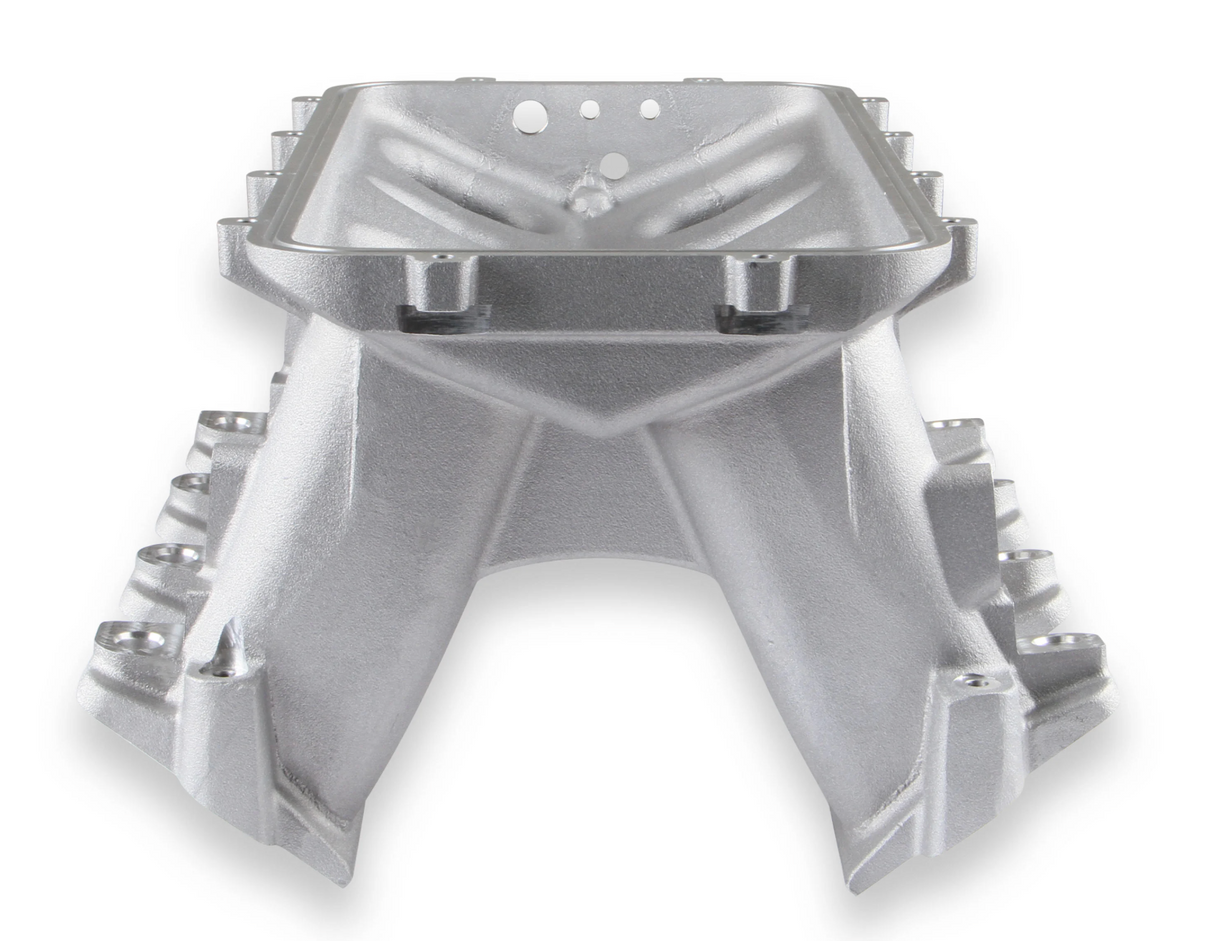 Holley® #300-117 GM LS3/L92 EFI Hi-Ram Intake for 105mm GM LS Throttle Body with Longitudinal Mount Plenum Top