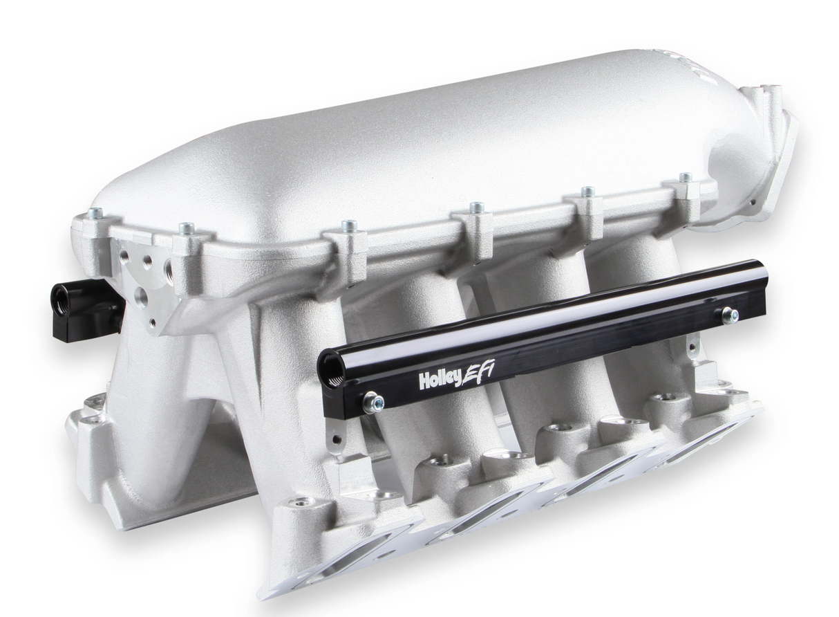 Holley® #300-117 GM LS3/L92 EFI Hi-Ram Intake for 105mm GM LS Throttle Body with Longitudinal Mount Plenum Top