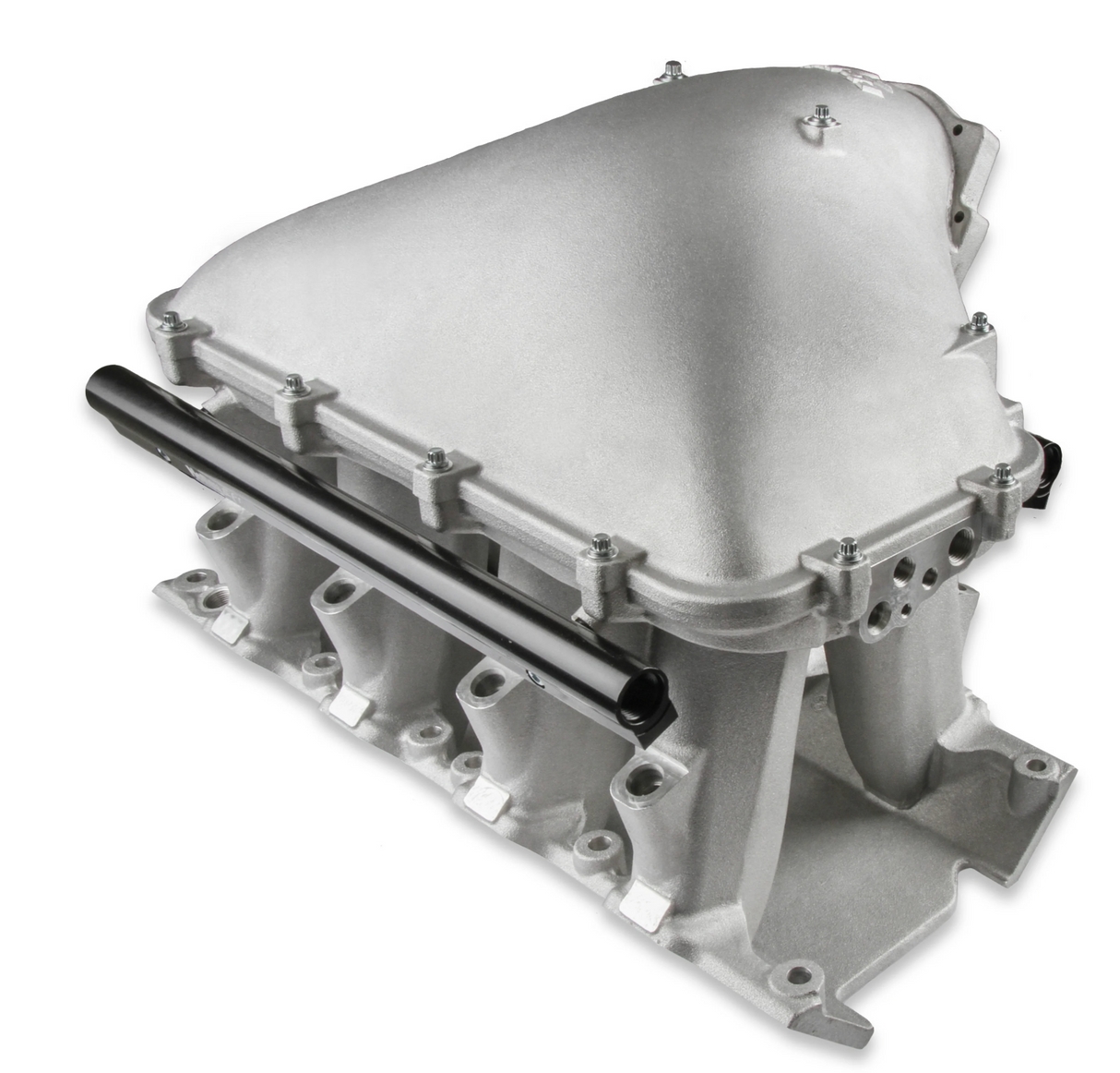 Holley® #300-308 8.2" SBF Ford Hi-Ram Intake Manifold with 105mm 1986-95 Ford 5.0 Throttle Body Flange Side Mount Top