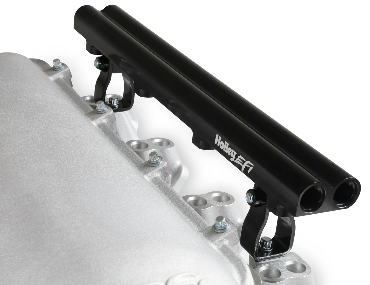 Holley® #300-683 GM LS3/L92 Lo-Ram Intake Manifold Base with Dual Fuel Injector Rails