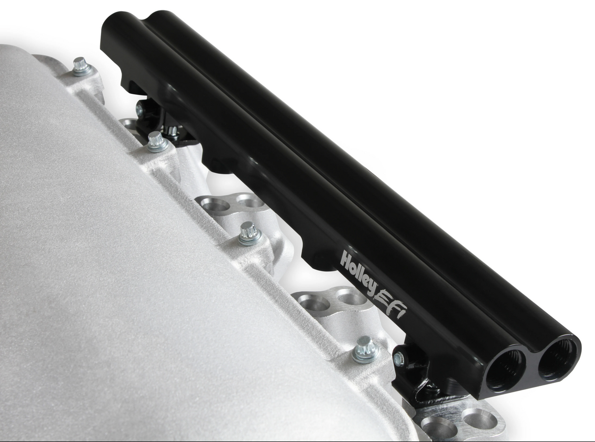 Holley® #300-683 GM LS3/L92 Lo-Ram Intake Manifold Base with Dual Fuel Injector Rails