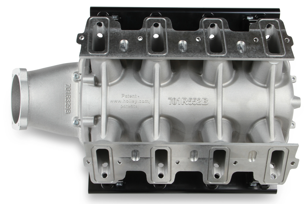 Holley® #300-624 GM LS1/LS2/LS6 Lo-Ram EFI Cast Intake Manifold with Fuel Rails