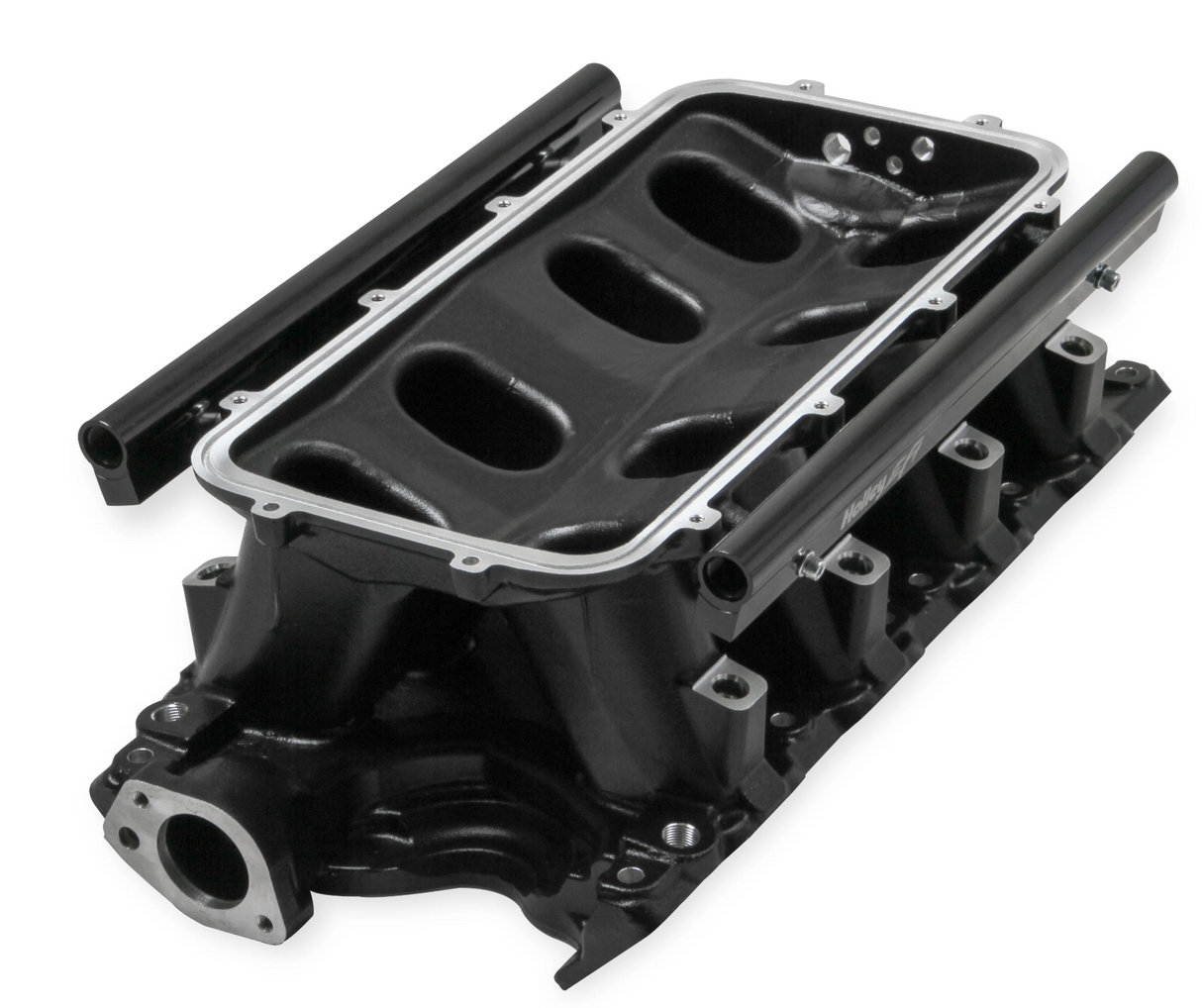 Holley® #300-244BK Black Ford 351W (9.5" Deck) Ford Hi-Ram Intake Manifold Base