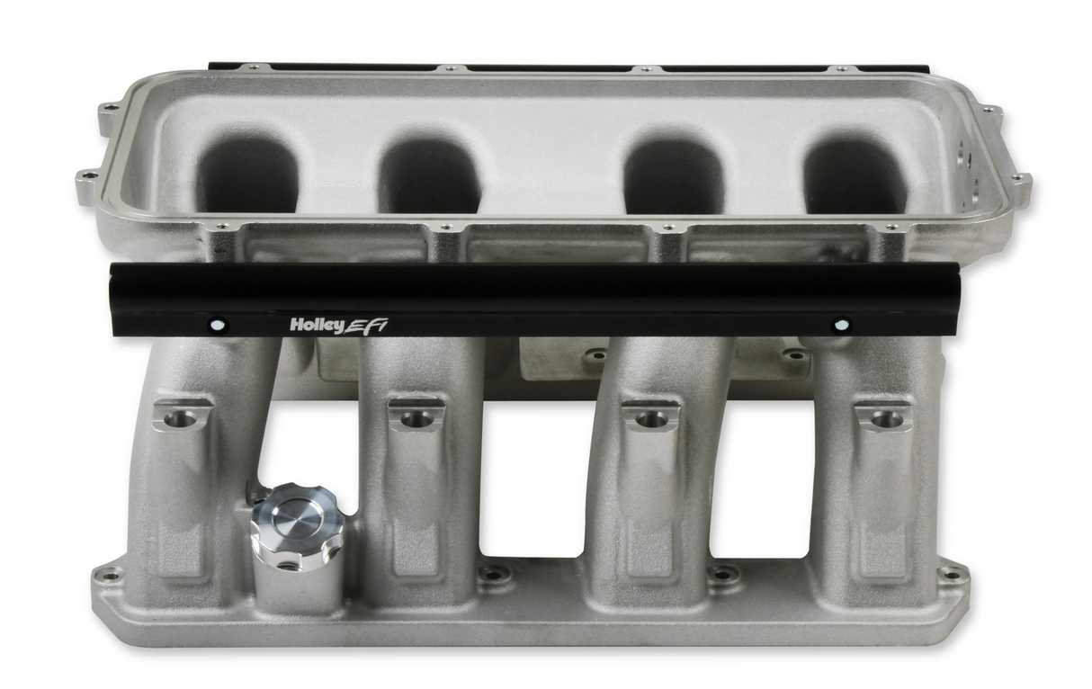 Holley® #300-653 GEN III HEMI Hi-Ram EFI Cast Intake Manifold Base (09+ VVT Models)