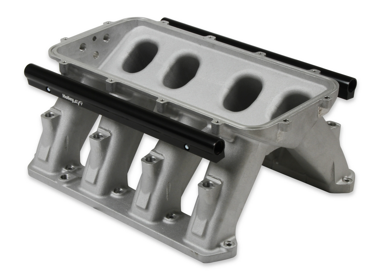 Holley® #300-653 GEN III HEMI Hi-Ram EFI Cast Intake Manifold Base (09+ VVT Models)