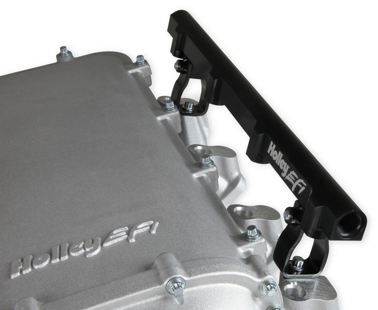 Holley® #300-680 GM LS3/L92 Ultra Lo-Ram Satin Intake Manifold for LS 105mm Throttle Body