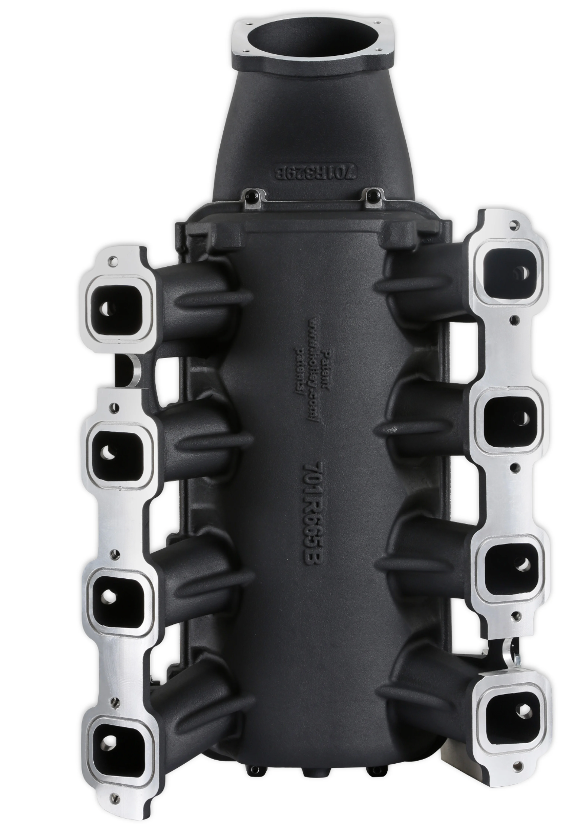 Holley® #300-718BK GM GEN V LT1 Lo-Ram Intake Manifold with Port Injection Fuel Rails